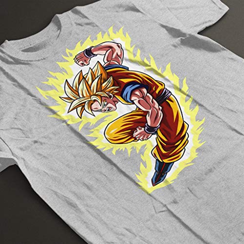 Cloud City 7 Goku War Dragon Ball Z - Camiseta para niños Gris gris 5-6 Años