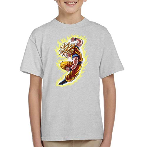 Cloud City 7 Goku War Dragon Ball Z - Camiseta para niños Gris gris 5-6 Años