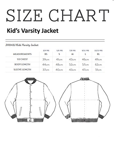 Cloud City 7 Guybrush Threepwood Retro Japanese Kid's Varsity Jacket Black/White (3-4 Años) XS