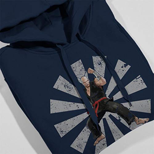 Cloud City 7 Heihachi Mishima Retro Japanese Tekken Kid's Hooded Sweatshirt