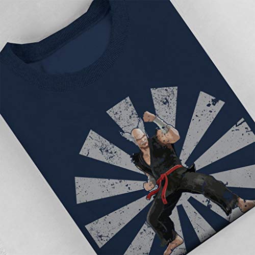 Cloud City 7 Heihachi Mishima Retro Japanese Tekken Kid's Sweatshirt