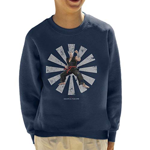 Cloud City 7 Heihachi Mishima Retro Japanese Tekken Kid's Sweatshirt