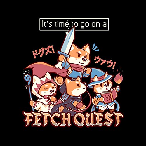 Cloud City 7 Its Time To Go On A Fetch Quest RPG Shiba Inu Kid's Sweatshirt