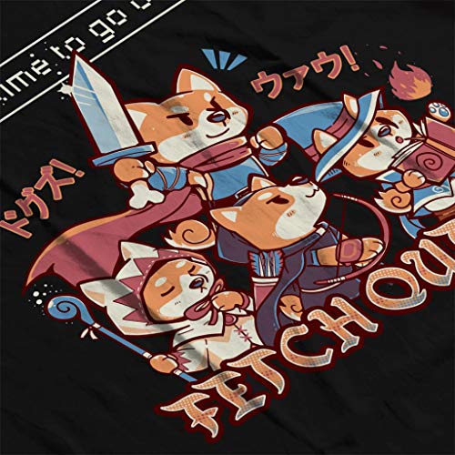 Cloud City 7 Its Time To Go On A Fetch Quest RPG Shiba Inu Kid's Sweatshirt