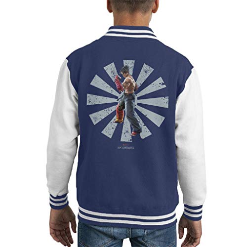 Cloud City 7 Jin Kazama Retro Japanese Tekken Kid's Varsity Jacket