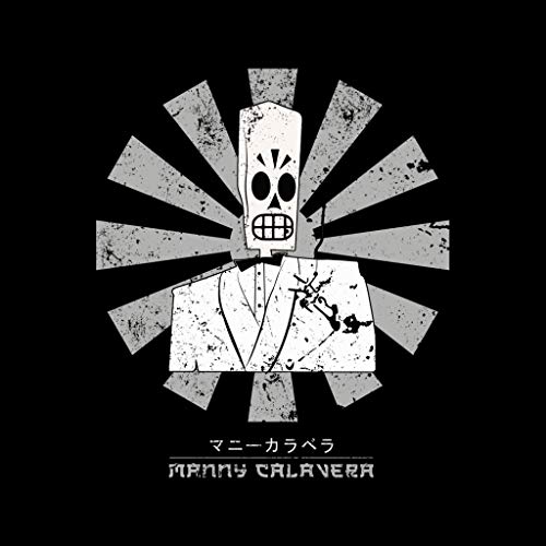 Cloud City 7 Manny Retro Japanese Grim Fandango Men's T-Shirt