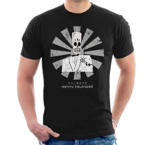 Cloud City 7 Manny Retro Japanese Grim Fandango Men's T-Shirt