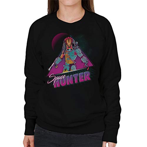 Cloud City 7 Predator Space Hunter Neon Women's Sweatshirt