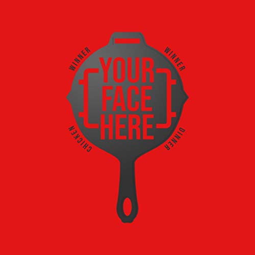 Cloud City 7 PUBG Your Face Here Pan Design Men's T-Shirt