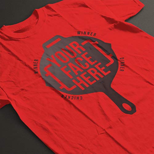 Cloud City 7 PUBG Your Face Here Pan Design Men's T-Shirt