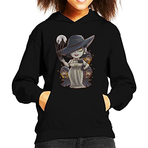 Cloud City 7 Resident Evil Lady Dimitrescu Kid's Hooded Sweatshirt