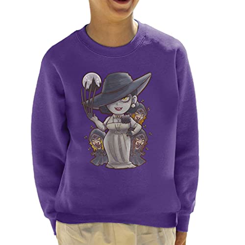 Cloud City 7 Resident Evil Lady Dimitrescu Kid's Sweatshirt