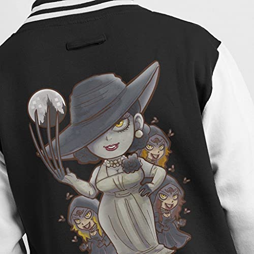 Cloud City 7 Resident Evil Lady Dimitrescu Kid's Varsity Jacket