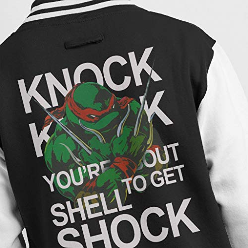 Cloud City 7 Shell Shock Turtles Raffael Kid's Varsity Jacket