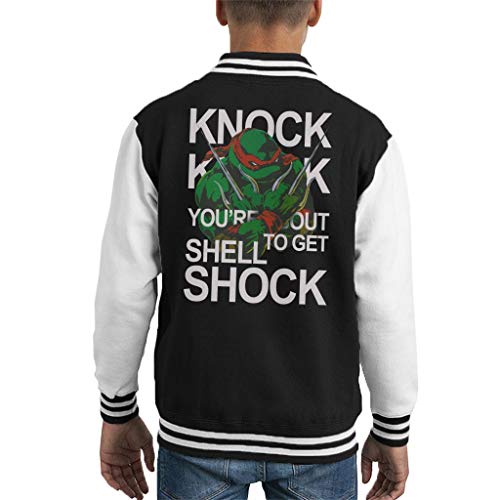 Cloud City 7 Shell Shock Turtles Raffael Kid's Varsity Jacket