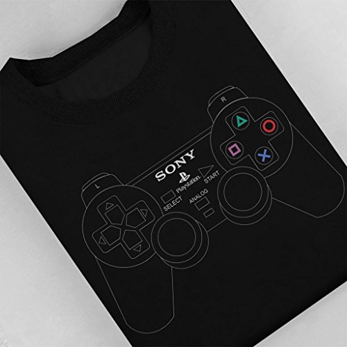 Cloud City 7 Sony Playstation 2 Dual Analog Gaming Controller Kid's Sweatshirt