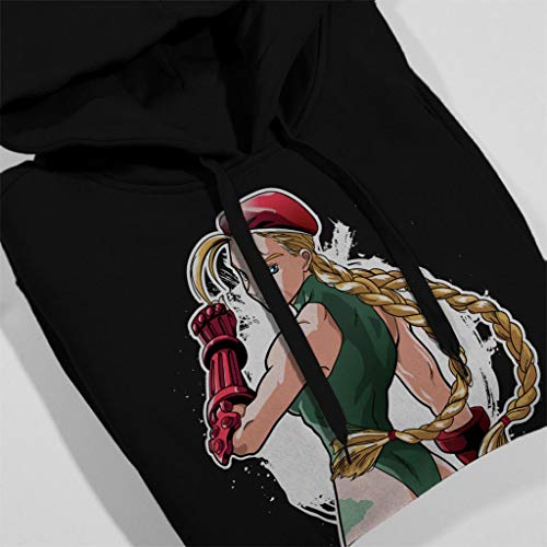Cloud City 7 Street Fighter Cammy Back Men's Hooded Sweatshirt