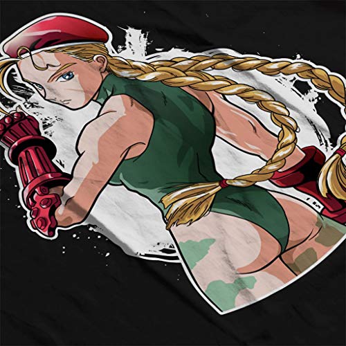 Cloud City 7 Street Fighter Cammy Back Men's Hooded Sweatshirt