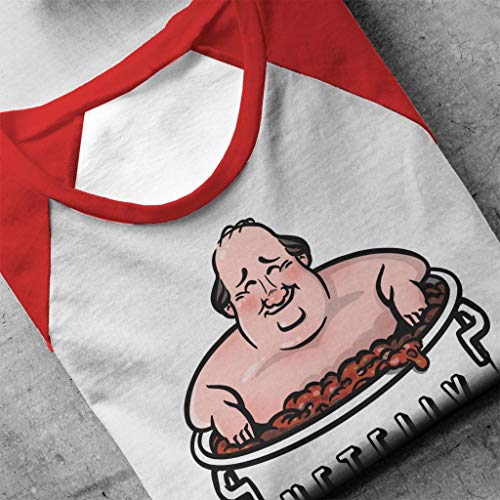 Cloud City 7 The Office US Kevin Netflix and Chili Men's Baseball Long Sleeved T-Shirt