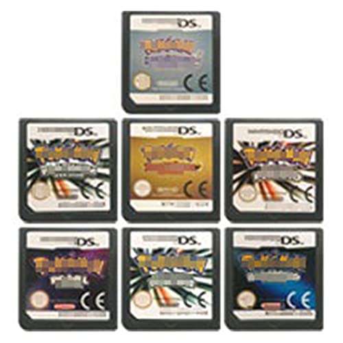 CMDZSW DS Video Game Cassette Console Card Pokemon Series para Nintendo DS (Color : SoulSilver EUR)