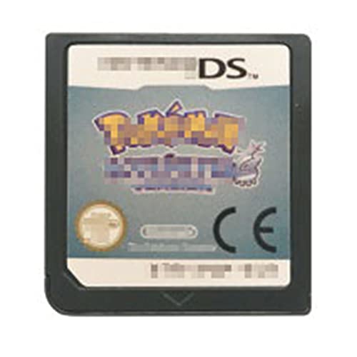 CMDZSW DS Video Game Cassette Console Card Pokemon Series para Nintendo DS (Color : SoulSilver EUR)