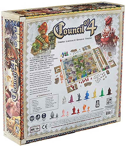 CMON Council of Four Board Game