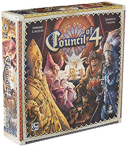CMON Council of Four Board Game
