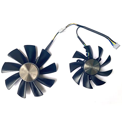 Cobeky Ventiladores gráficos, 100MM 87MM GAA8S2U GA92S2H RTX2080 Ventilador de refrigeración, Fit for ZOTAC Geforce RTX 2070 AMP MAXX GTX 1080Mini 1080TI 1060 1070TIVentilador de la Tarjeta gráfica