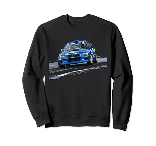 Coche JDM Coche de Rally Azul Colin McRae Sudadera