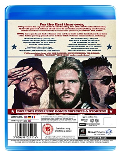 Coffret legends of midsouth [Reino Unido] [Blu-ray]