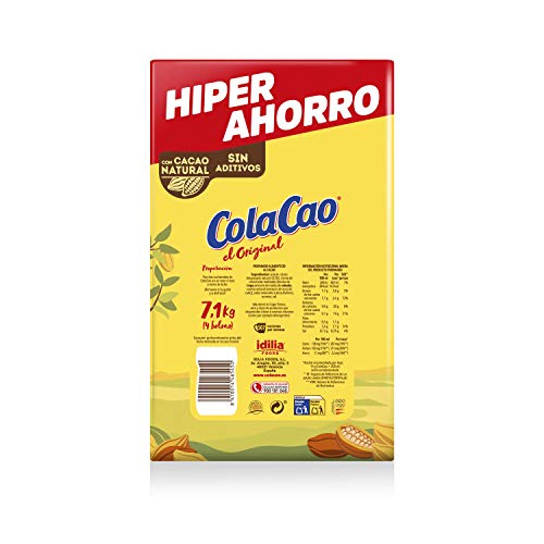 ColaCao Original: con Cacao Natural - Formato Ahorro - 7,1kg