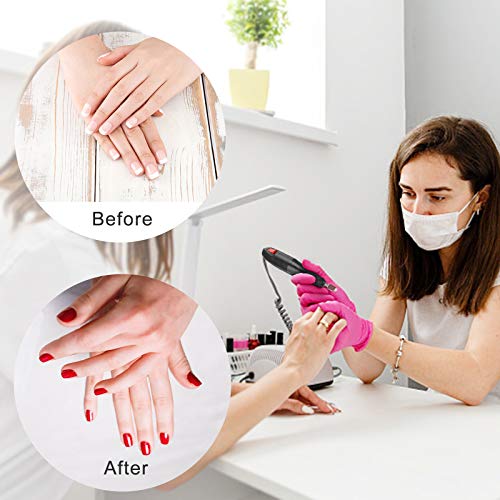 Colomba Torno Para Uñas,Limas de Uñas,Herramienta de Lijado y Pulido Lima Electrica Uñas de Vlocidad Ajustable para Manicura Pedicura, Set de Manicura para Salón DIY 20000 RPM