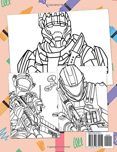 Color Me! - Call Of Duty Coloring Book: Call Of Duty Coloring Book: Call Of Duty Creativity & Relaxation Coloring Books For Adults With Exclusive Images