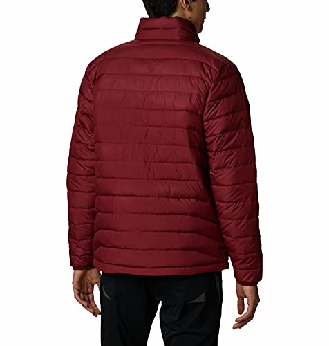 Columbia Powder Lite , Chaqueta Hombre, Rojo (Red Jasper), L