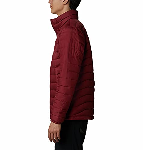 Columbia Powder Lite , Chaqueta Hombre, Rojo (Red Jasper), L