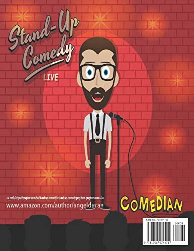 Comedy Night Club: Comedian Joke Book | Write Your Own Jokes | Gig Contact List | 2020 Gig Calendar | 8.5 x 11 Inch Notebook