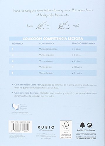 Competencia lectora 3. Mundo viajero