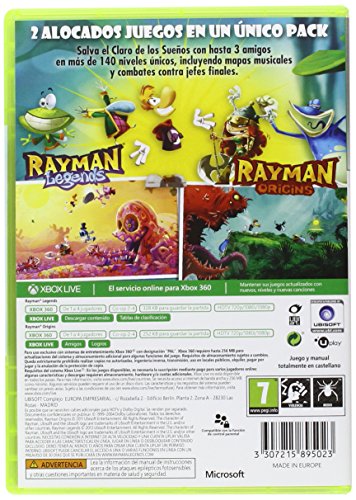 Compilation: Rayman Legends + Origins