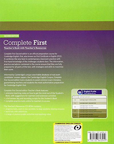 Complete First Teacher's Book with Teacher's Resources CD-ROM Second Edition