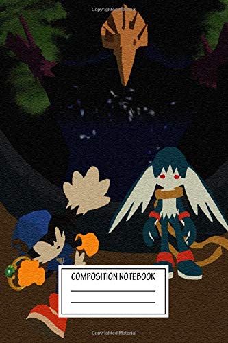 Composition Notebook: Gaming Klonoa Video Game Posters Wide Ruled Note Book, Diary, Planner, Journal for Writing