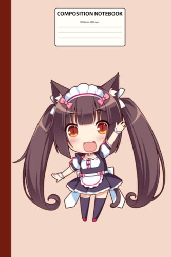 Composition Notebook: Nekopara 100 Lined Pages 6x9 Notebook • Writing Journal • Diary • Notepad V.1