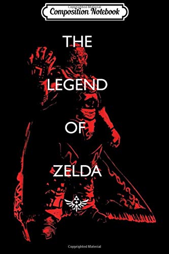 Composition Notebook: Nintendo The Legend Of Zelda Text Over Top Ganondorf  Journal/Notebook Blank Lined Ruled 6x9 100 Pages
