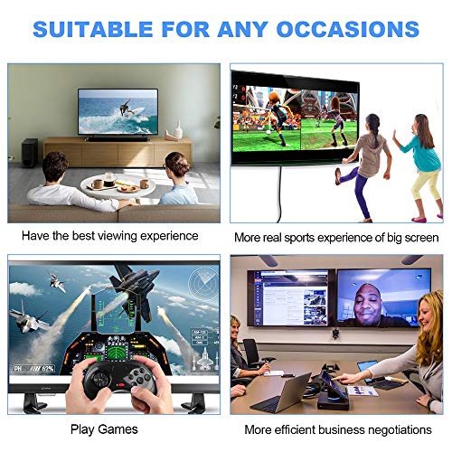 ConnBull 8K 4K HDMI 120Hz Cable 3metros, Ultra HD Cable HDMI 8K Compatible con 7680x4320, 48Gbps, 8K@60Hz, HDR, 3D, eARC para PS4 Pro PS4 PS3, Xbox, PC, Mi Box S, Nintendo Switch y Más