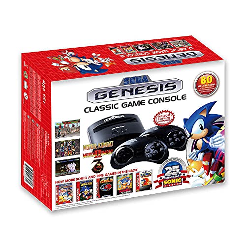 Consola Retro Sega Mega Drive Wireless - Edición Sonic 25th