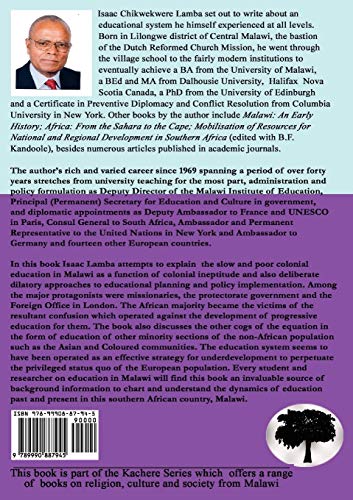 Contradictions In Post-War Education Policy Formation And Application In Colonial Malawi 1945-1961