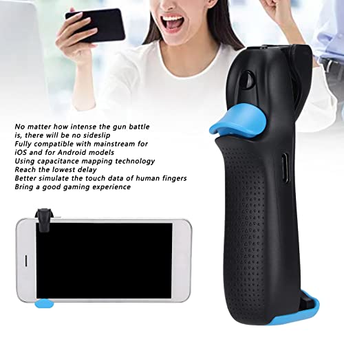 Controlador de Juegos, Tecnología de Mapeo Capacitivo de Alta Sensibilidad Trigger Gamepad Diseño de Excelente Rendimiento para Juegos iOS PUGE para Juegos PUGE