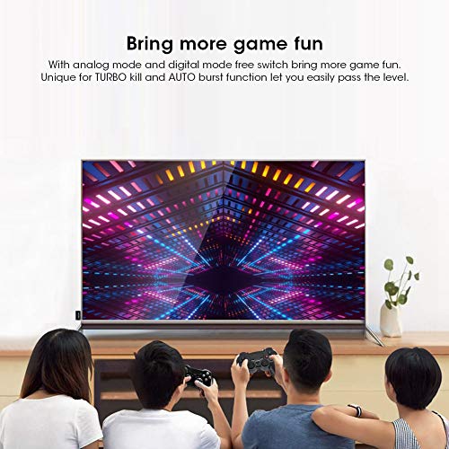 Controlador Juegos con Cable, Joystick Puerto USB1.1/2.0 Gamepad para Juegos PC, Controlador Juegos Compatible con Win98/ 2000/ XP/ 2003/ Vista/Windows 7 Computadora