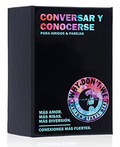Conversar y Conocerse - 120 Tarjetas con Preguntas, Conversaciones, Juegos y más - Juego Divertido y romántico para Parejas
