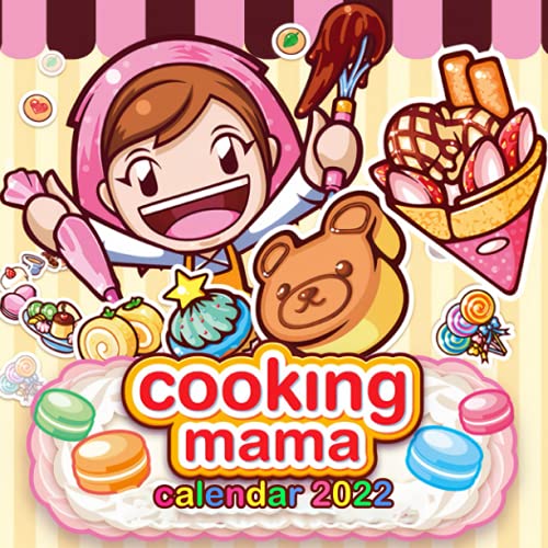 Cooking Mama Cookstar: OFFICIAL 2022 Calendar - Video Game calendar 2022 - Cooking Mama Cookstar -18 monthly 2022-2023 Calendar - Planner Gifts for ... games Kalendar Calendario Calendrier)