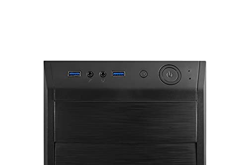 CoolBox F-750 Carcasa de Ordenador Negro - Caja de Ordenador (PC, ATX, Negro, 120 mm, 90,120 mm, 2.5,3.5,5.25")